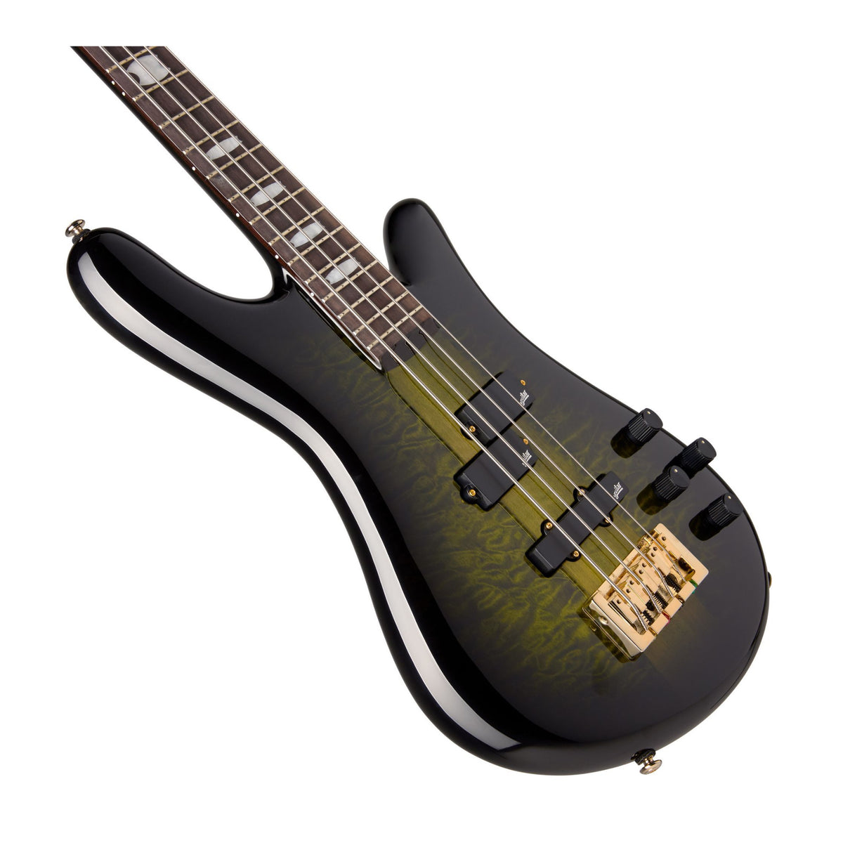 Spector ICON NS-2 Neck Through 4-String Electric Bass Guitar (Haunted Moss)