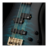 Spector ICON NS-2 Neck Through 4-String Electric Bass Guitar (Purple Cherry)