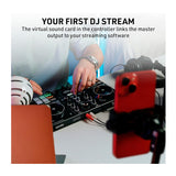 Hercules DJControl Inpulse 200 MK3 DJ Controller 2 Deck USB C Mixer with Amplifier System Bundle