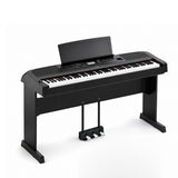 Yamaha DGX670 88-Key Portable Grand Piano Bundle with Stand and Pedal (Black)