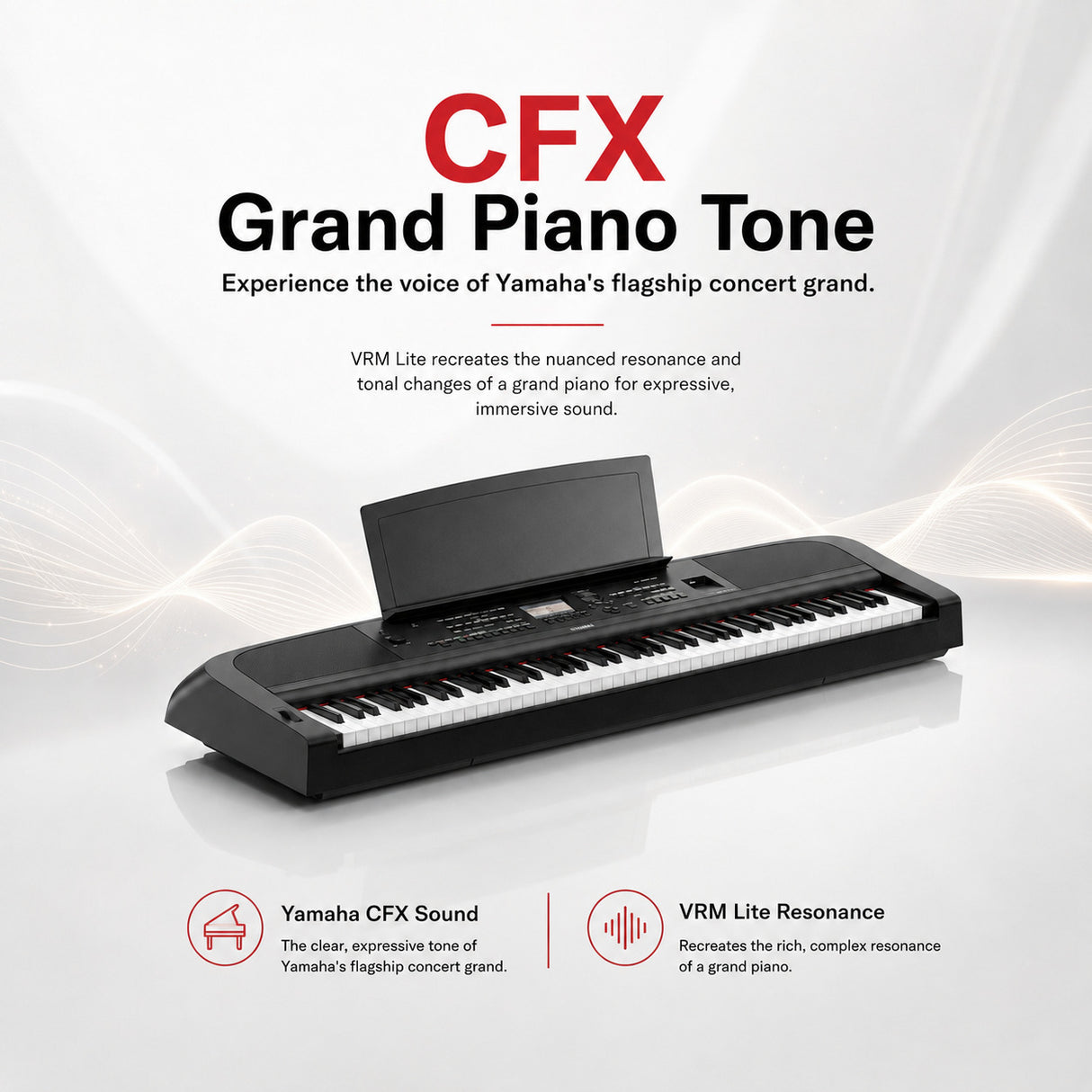 Yamaha DGX670 88-Key Portable Grand Piano Bundle with Stand and Pedal (Black)