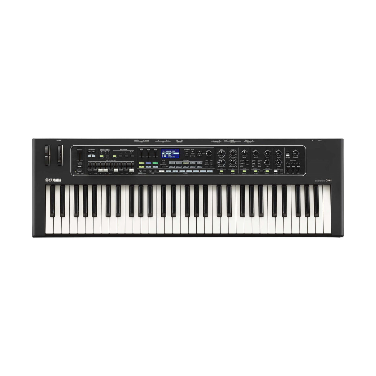 Yamaha CK61 61-Key Keyboard with 363 Instrument Voices, USB/MIDI Audio, and Dedicated Synth Controls