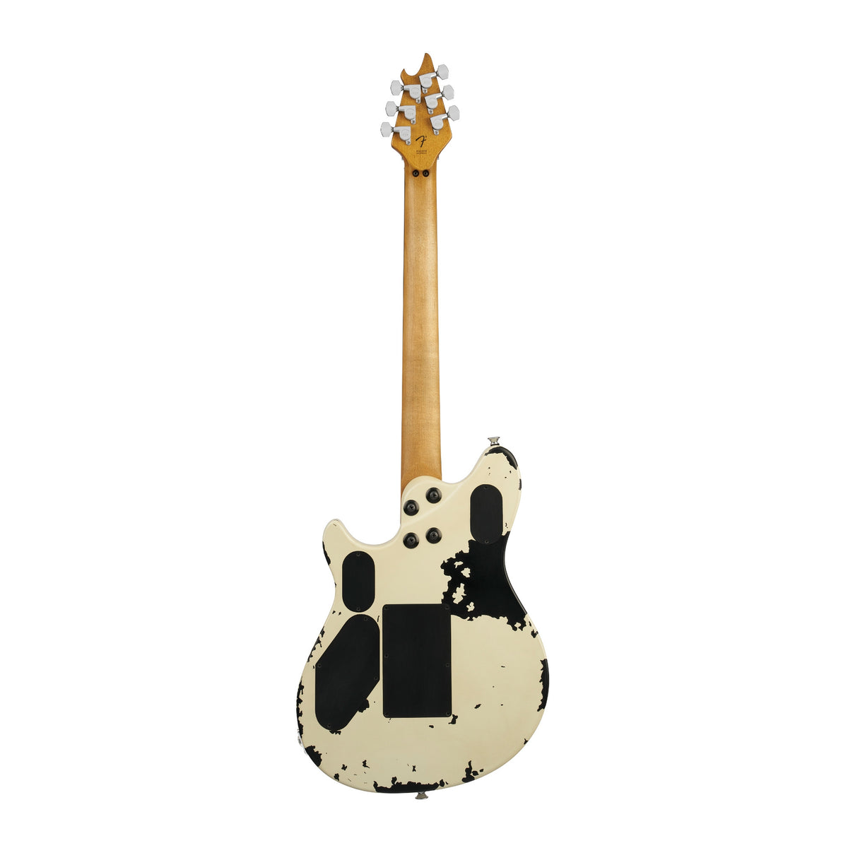 EVH Limited Edition Wolfgang Special Striped Series Electric Guitar (Distressed Ivory)