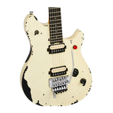 EVH Limited Edition Wolfgang Special Striped Series Electric Guitar (Distressed Ivory)