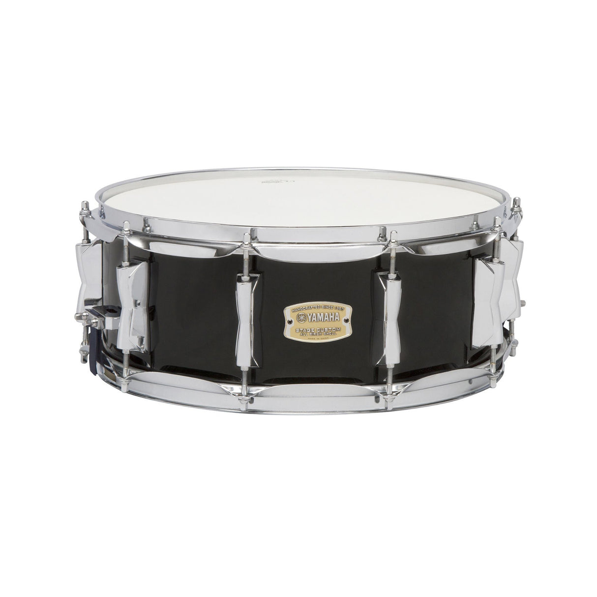 Yamaha SBP0F50 Stage Custom Birch 5-Piece Drum Shells Set with High-End Metal Parts (Raven Black)