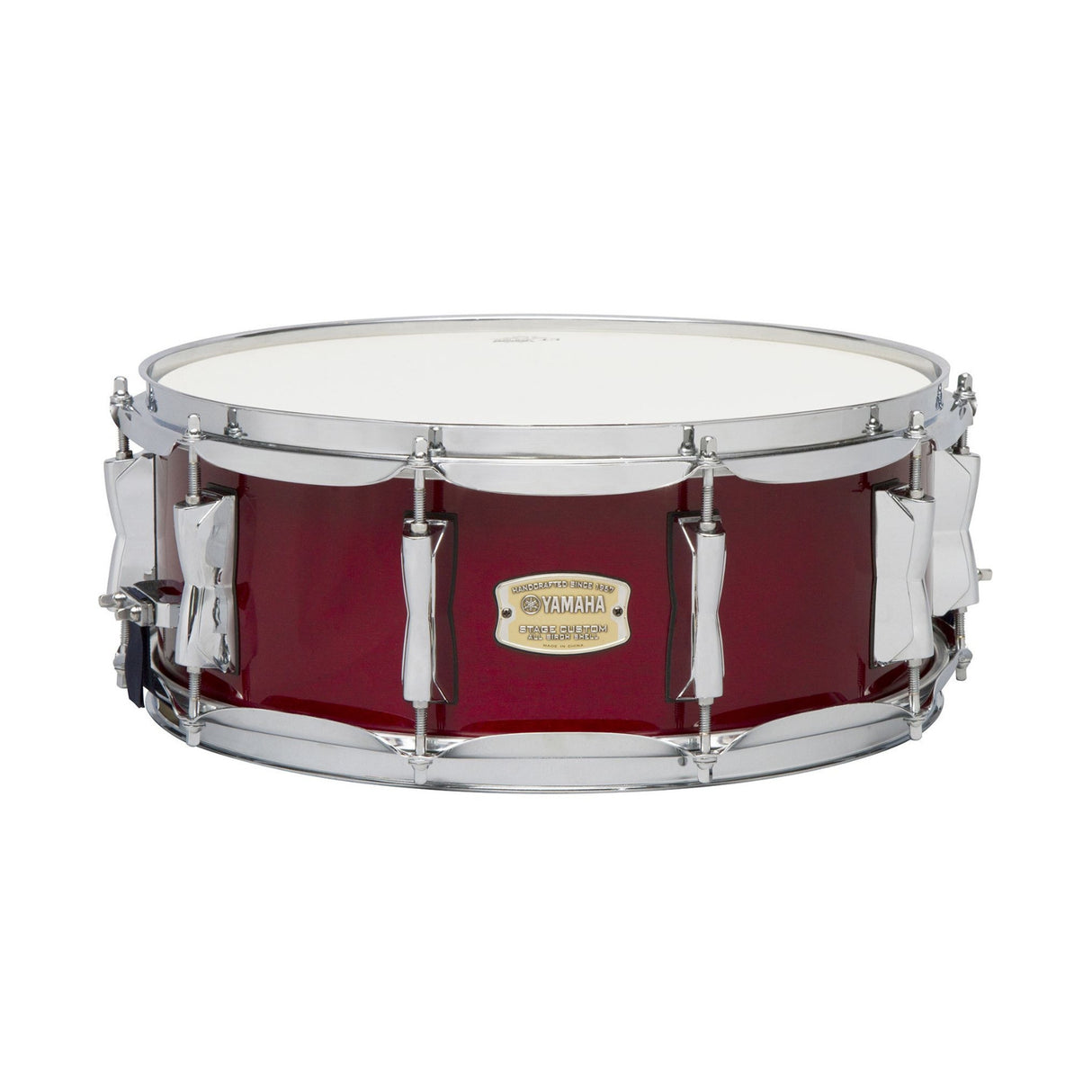 Yamaha SBP2F50CR Stage Custom Birch 5-Piece Drum Shells Set with 22-inch Bass Drum (Cranberry Red)