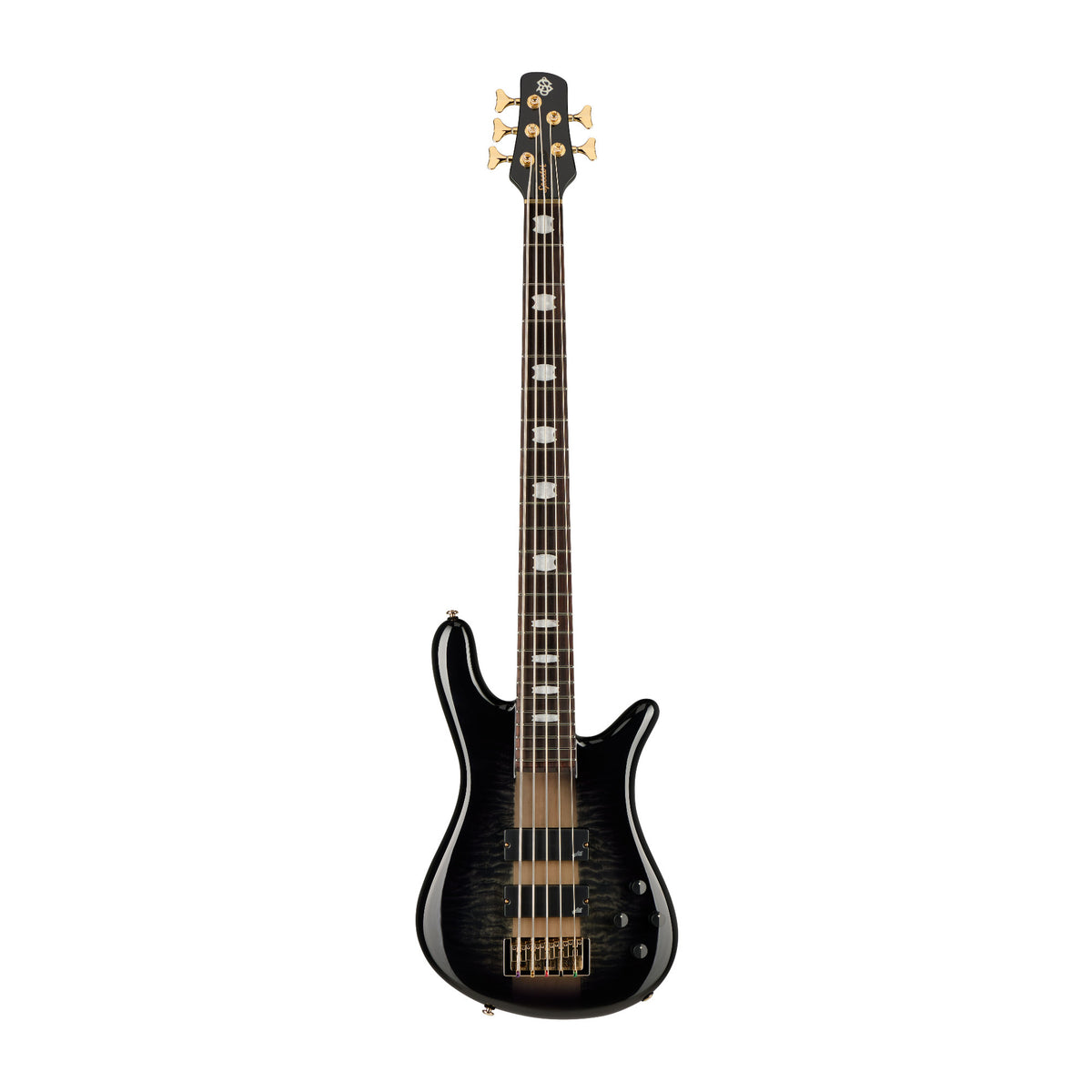 Spector ICON NS-5 Neck Through 5-String Electric Bass Guitar (Black Stain)