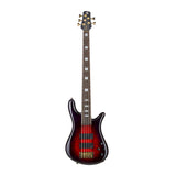 Spector ICON NS-5 Neck Through 5-String Electric Bass Guitar (Purple Cherry)