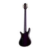 Spector ICON NS-5 Neck Through 5-String Electric Bass Guitar (Purple Cherry)