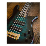 Spector ICON NS-5 Neck Through 5-String Electric Bass Guitar (Purple Cherry)