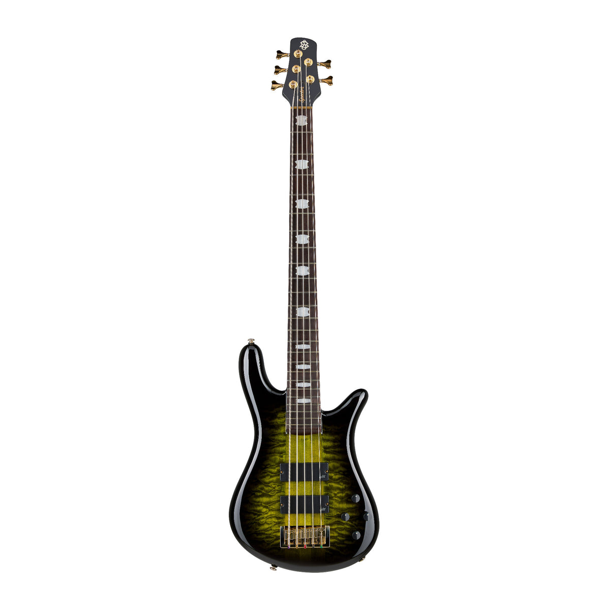 Spector ICON NS-5 Neck Through 5-String Electric Bass Guitar (Haunted Moss)