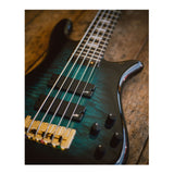 Spector ICON NS-5 Neck Through 5-String Electric Bass Guitar (Haunted Moss)