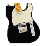 Fender American Professional Telecaster Guitar with Deep C-Shaped Neck and Alder Body (Black)