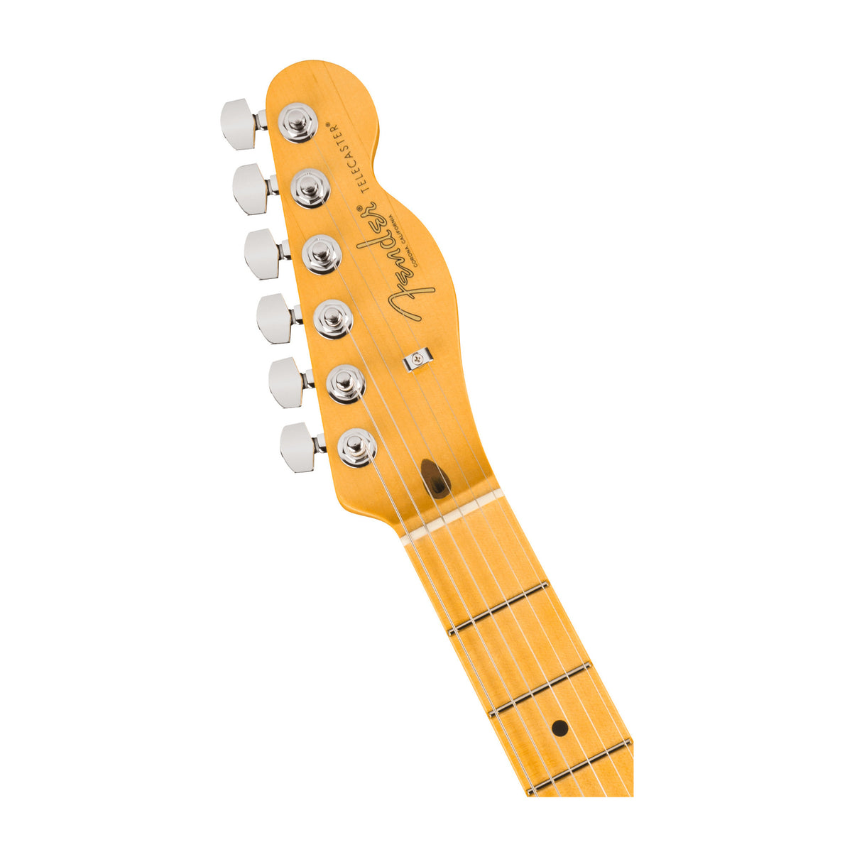 Fender American Professional Telecaster Guitar with Deep C-Shaped Neck and Alder Body (Black)