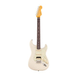 Fender American Professional Stratocaster HSS Electric Guitar with Tremolo Bridge (Olympic White)