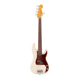 Fender American Professional Precision Bass V Guitar with Rosewood Fingerboard (Olympic White)