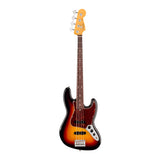 Fender American Professional Jazz 4-String Bass Guitar with Rosewood Fingerboard (3-Color Sunburst)