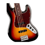 Fender American Professional Jazz 4-String Bass Guitar with Rosewood Fingerboard (3-Color Sunburst)