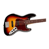Fender American Professional Jazz 4-String Bass Guitar with Rosewood Fingerboard (3-Color Sunburst)