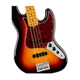 Fender American Professional Jazz 4-String Bass Guitar with Maple Fingerboard (3-Color Sunburst)