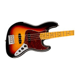 Fender American Professional Jazz 4-String Bass Guitar with Maple Fingerboard (3-Color Sunburst)