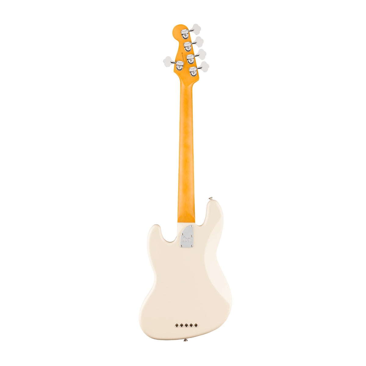 Fender American Professional Jazz Bass V with Slim C-Shaped Neck Profile (Olympic White)