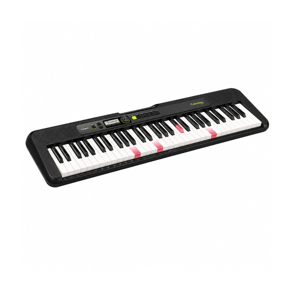 Casio Casiotone LK-S250C3 61-Key Keyboard Bundle with Stand, Bench, Sustain Pedal, and Headphones