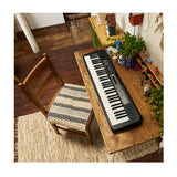 Casio Casiotone LK-S250C3 61-Key Keyboard Bundle with Stand, Bench, Sustain Pedal, and Headphones