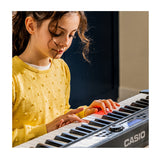 Casio Casiotone LK-S450 61-Key Keyboard Bundle with Stand, Bench, Sustain Pedal, and Headphones