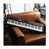 Casio Casiotone CT-S300 61-Key Keyboard Bundle with Stand, Bench, Sustain Pedal, and Headphones