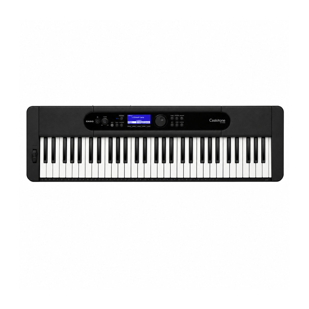 Casio Casiotone CT-S400 61-Key Keyboard Bundle with Stand, Bench, Sustain Pedal, and Headphones