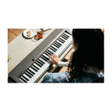 Casio Casiotone CT-S1 Black 61-Key Keyboard Bundle with Stand, Bench, Sustain Pedal, and Headphones