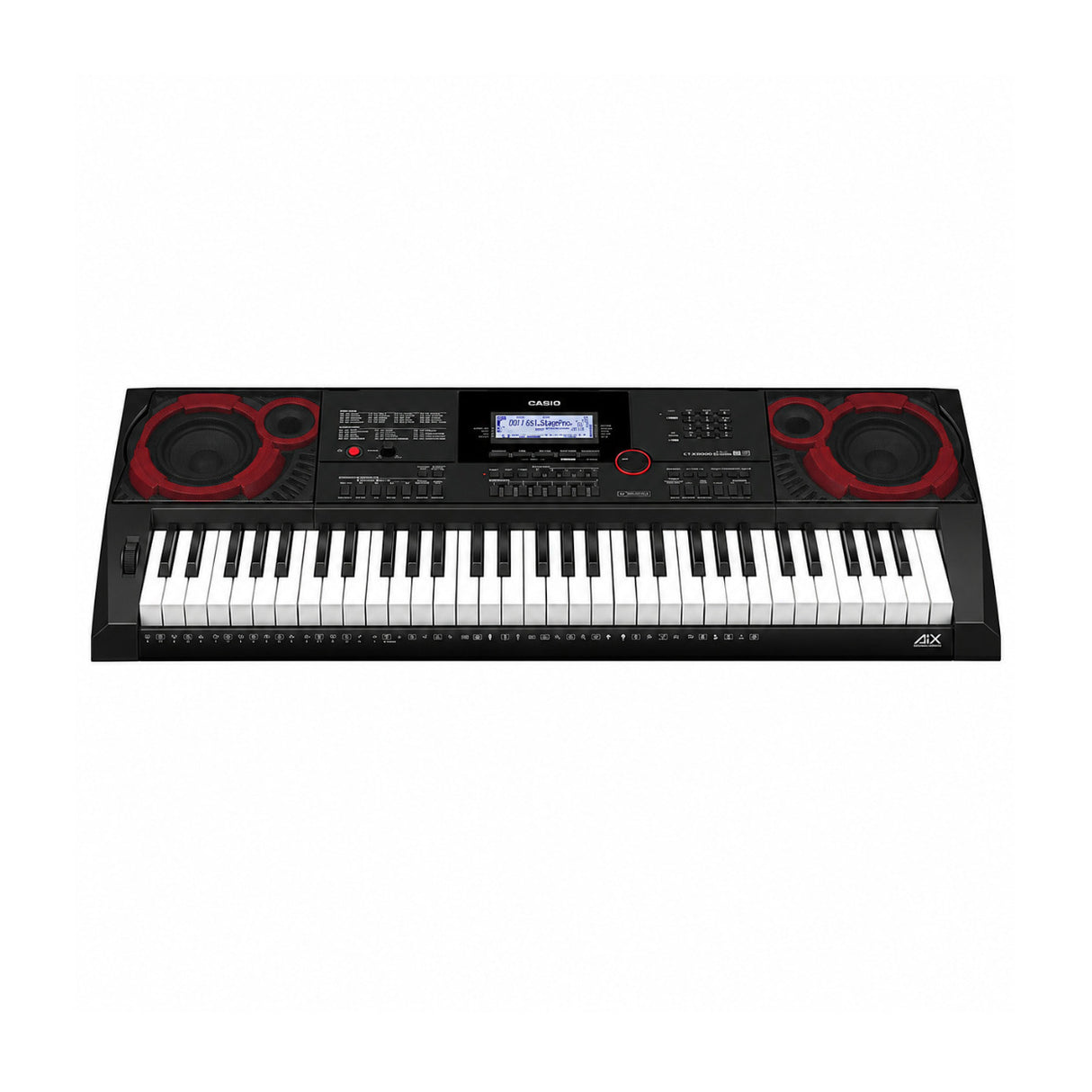 Casio Casiotone CT-X3000 61-Key Portable Keyboard with Stand, Bench, Sustain Pedal and Headphones