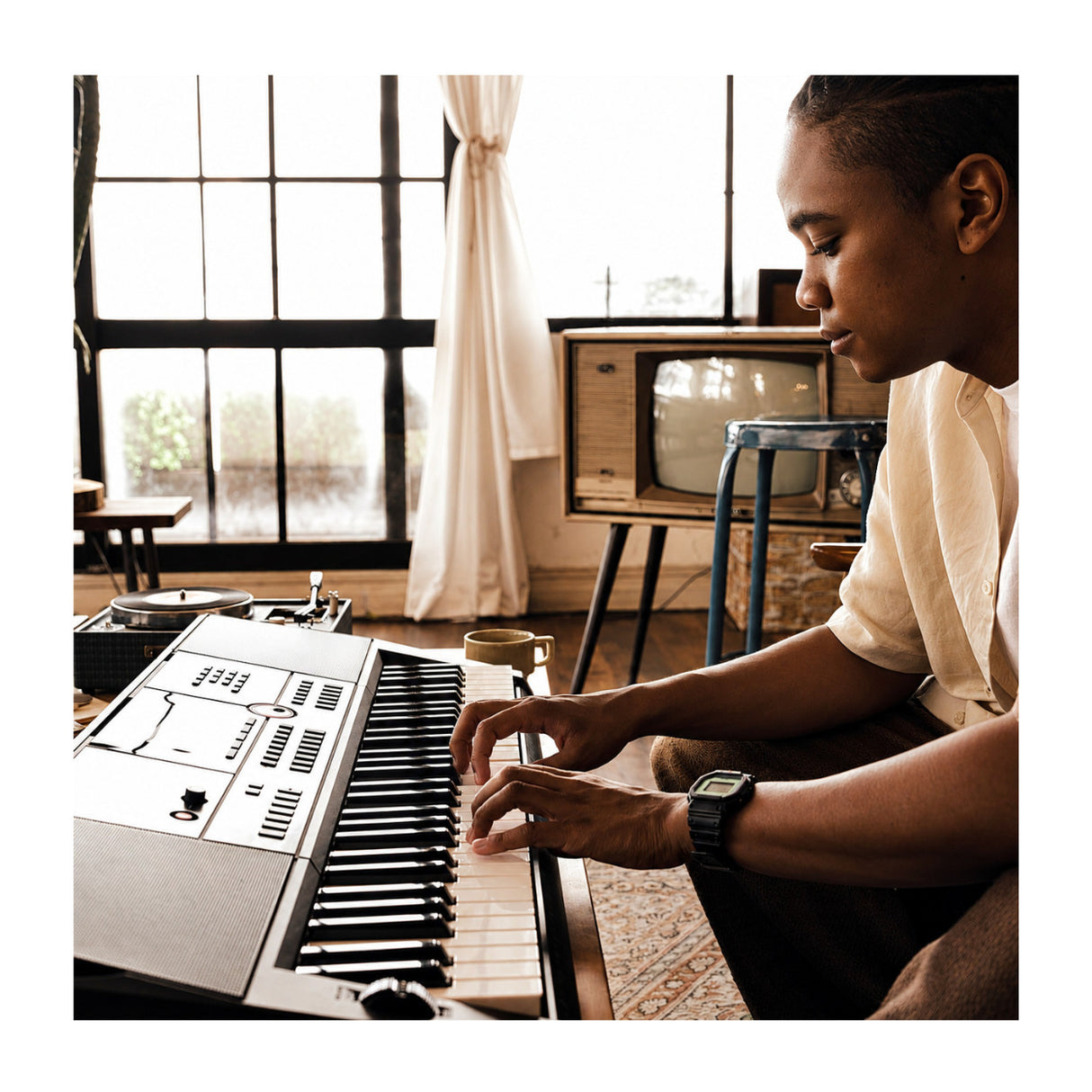 Casio Casiotone CT-X3000 61-Key Portable Keyboard with Stand, Bench, Sustain Pedal and Headphones