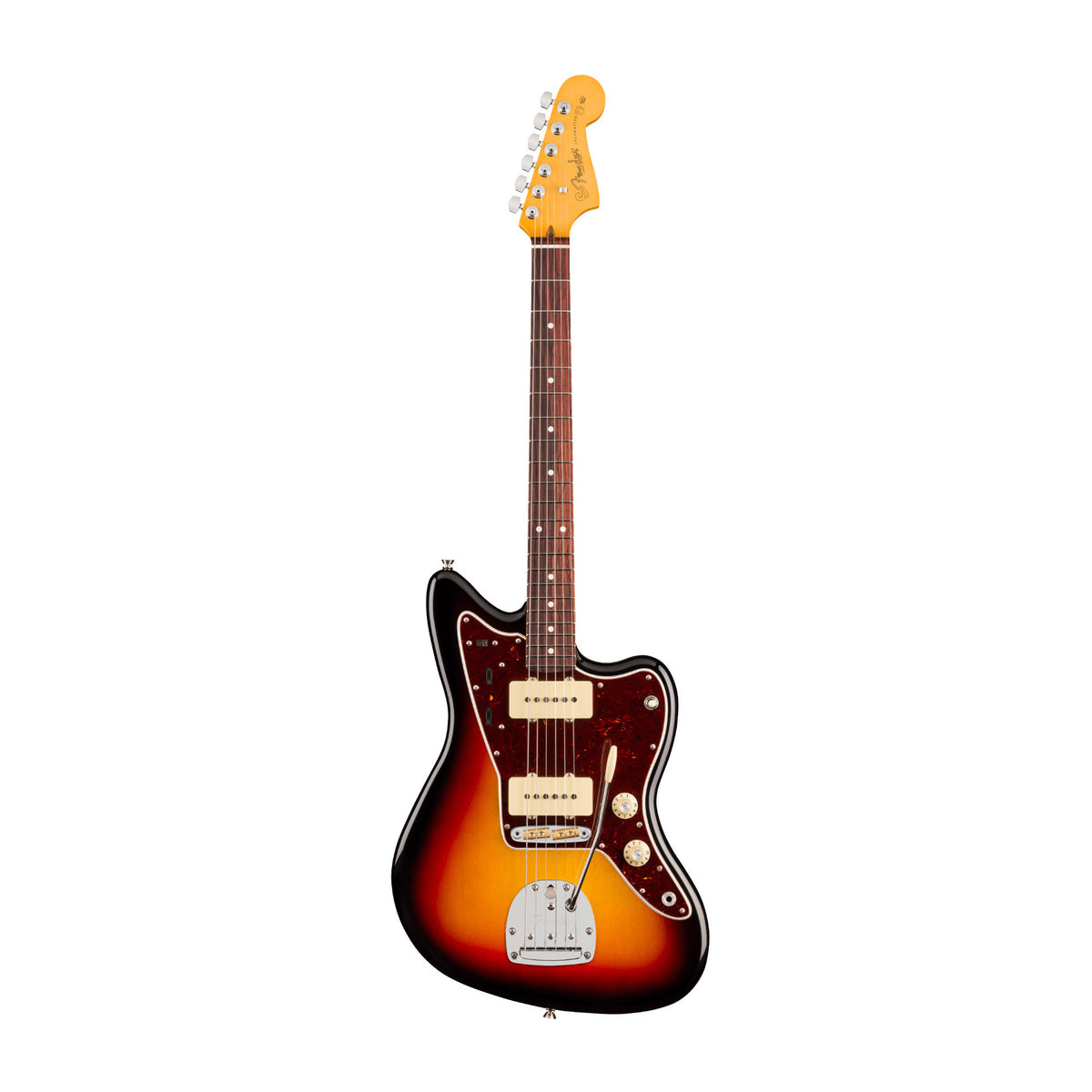 Fender American Professional Jazzmaster Electric Guitar with Panorama Tremolo (3-Color Sunburst)