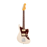 Fender American Professional Jazzmaster Electric Guitar with Panorama Tremolo (Olympic White)