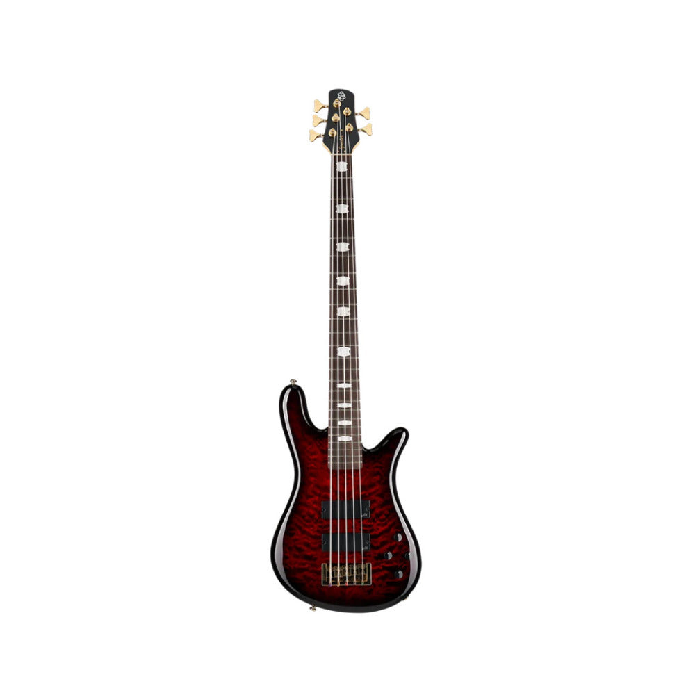Spector Icon NS-5 Bolt-On 5 String Bass, 35 Inch Scale (Black Cherry Gloss)