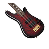 Spector Icon NS-5 Bolt-On 5 String Bass, 35 Inch Scale (Black Cherry Gloss)