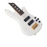 Spector Icon NS-5 Bolt On 5 String Bass Guitar, Aguilar Pickups (White Gloss)