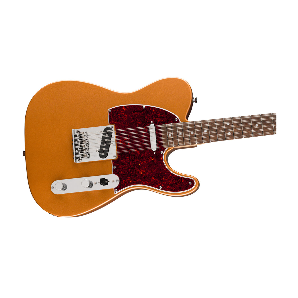 Fender Squier Paranormal Troy Van Leeuwen Telecaster XII 12-String Guitar with C Neck (Copper)