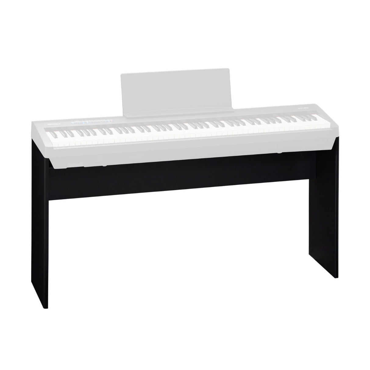 Roland KSC-70 Electronic Keyboard Stand for FP-30 and FP-30X with Compact Footprint (Black)