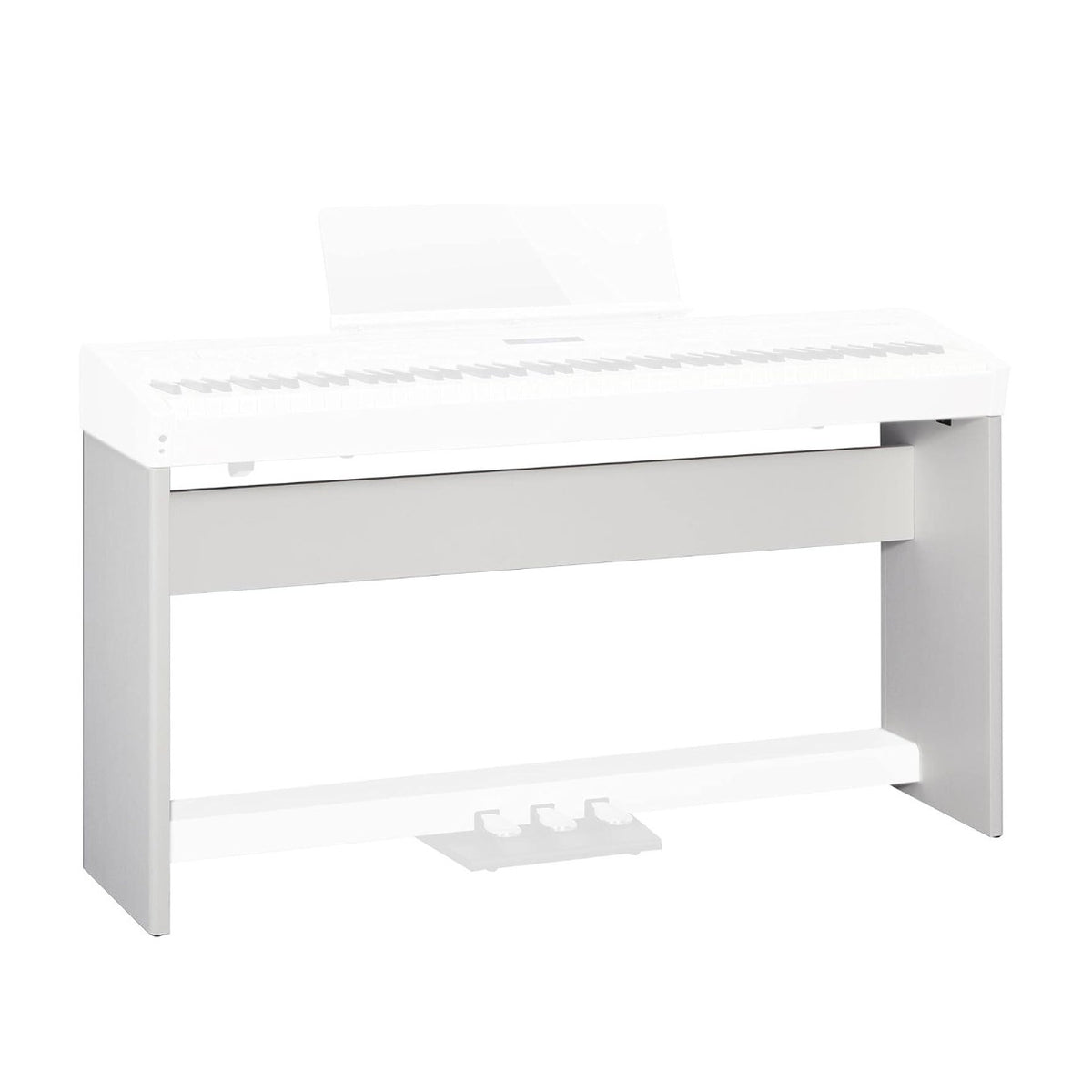 Roland KSC-72 Electronic Keyboard Stand for FP-60 and FP-60X with Matching Finish (White)
