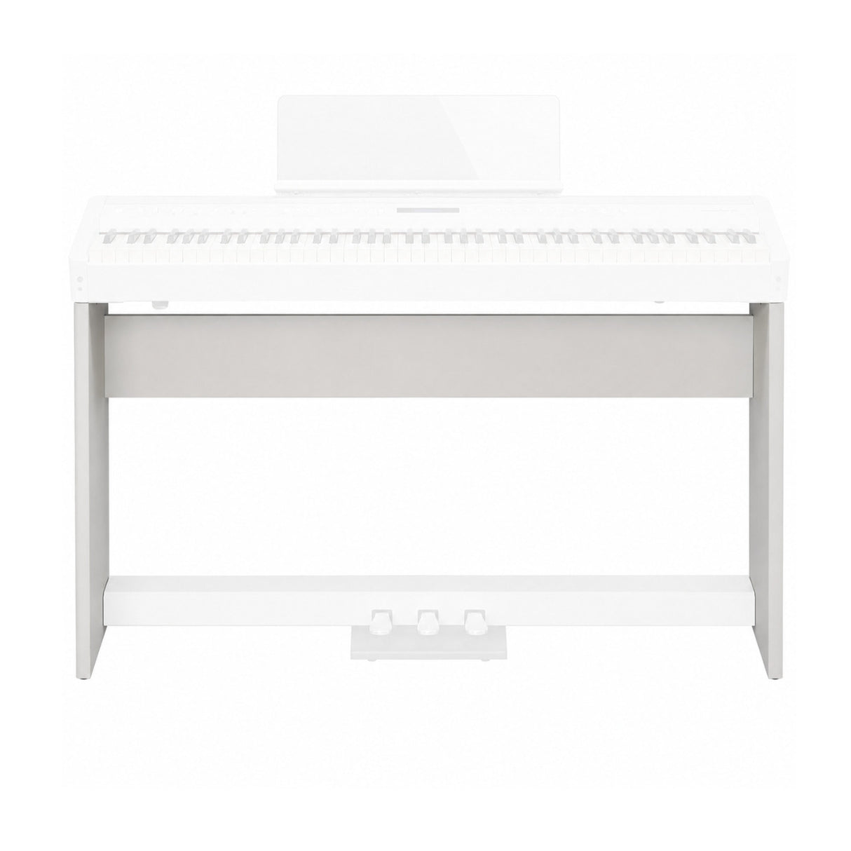 Roland KSC-72 Electronic Keyboard Stand for FP-60 and FP-60X with Matching Finish (White)
