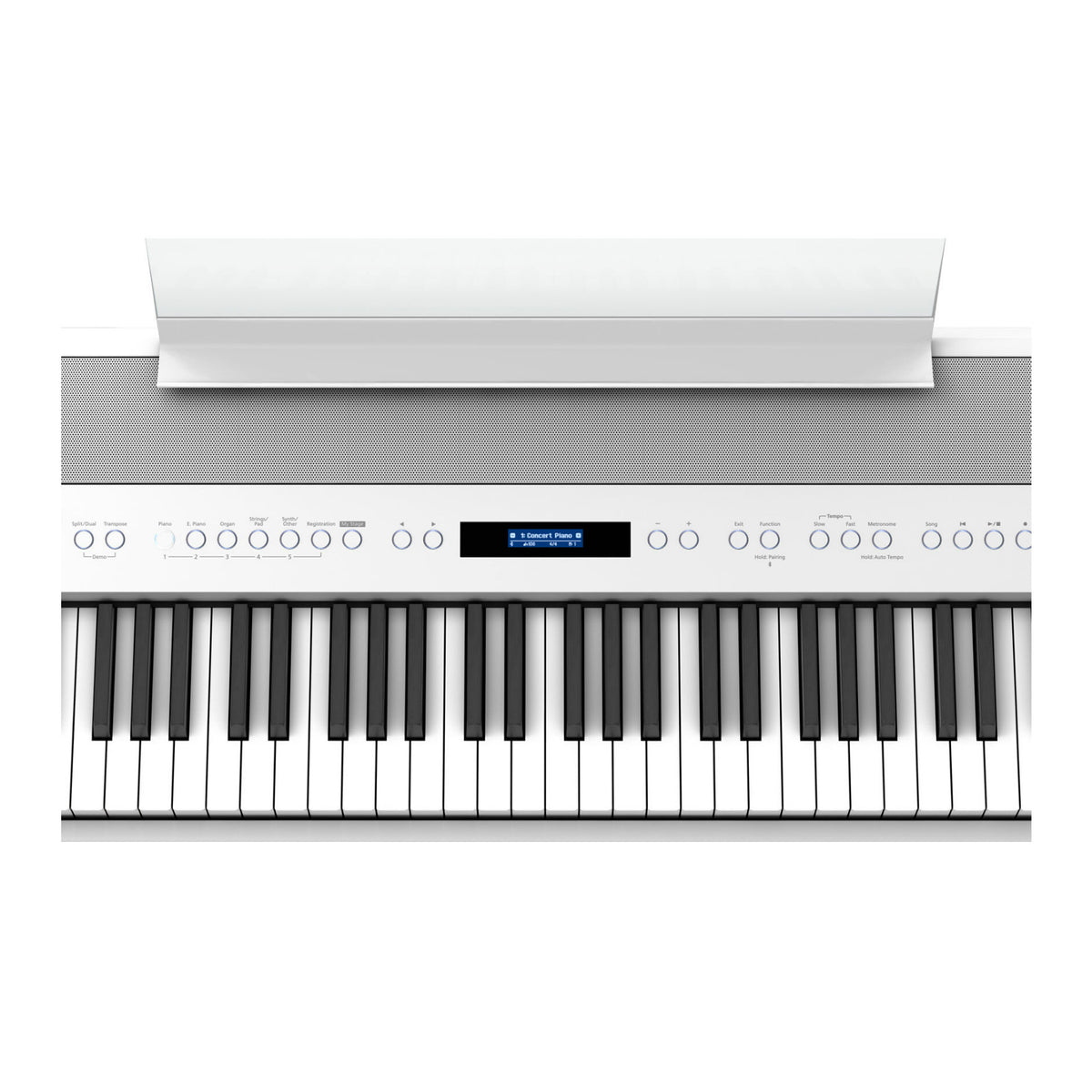 Roland FP-90X Digital Piano with Stand, Pedal Unit, Bench and Headphones (White) (Open Box)