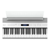Roland FP-60X 88-Key PHA-4 Digital Piano Bundle with KSC-72 Stand, 3-Pedal Unit, and Bench (White)
