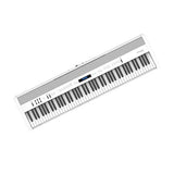 Roland FP-60X 88-Key PHA-4 Digital Piano Bundle with KSC-72 Stand, 3-Pedal Unit, and Bench (White)