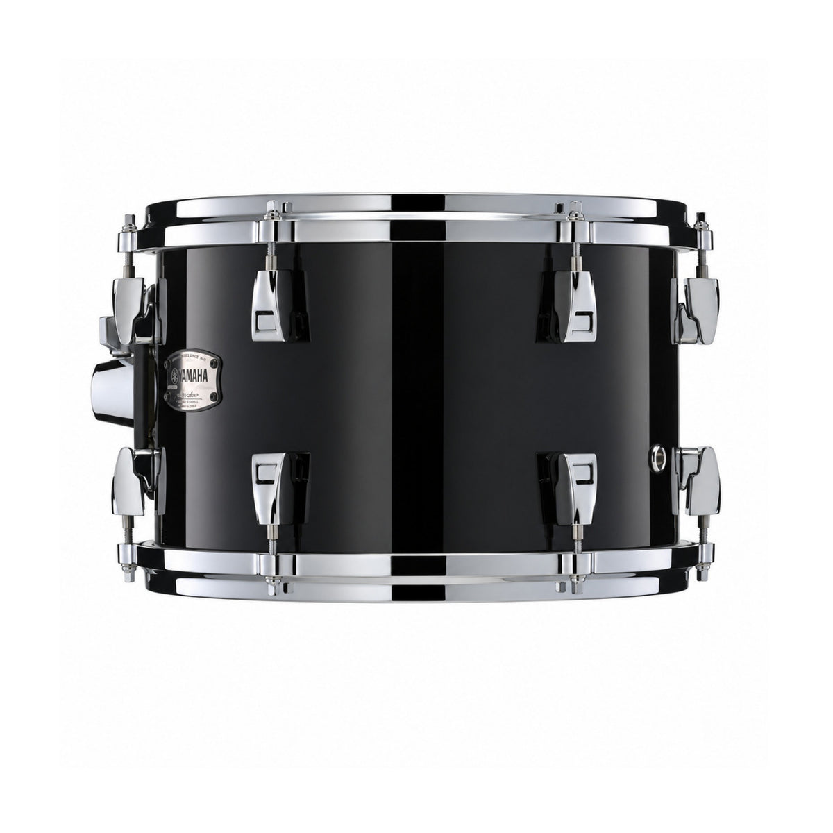 Yamaha AM0F40J Absolute Hybrid Maple 4-Piece Drum Shell Pack with Vintage Interiors (Solid Black)