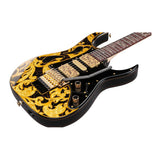 Ibanez PIA77BON2 Steve Vai Signature Electric Guitar with UtoPIA Pickups (Hardshell Case Included)