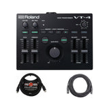 Roland VT-4 Voice Transformer and Effects Processor with XLR and MIDI Cables (Open Box)