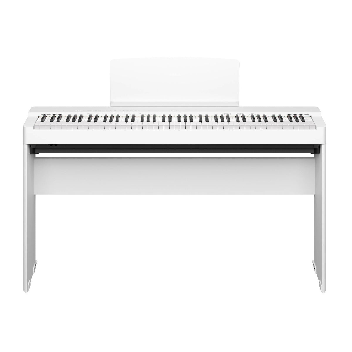 Yamaha P-225 88 Key Portable Electric Digital Piano (White) Bundle